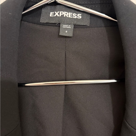 Express Columnist Open Front Boyfriend Blazer - Picture 6 of 7